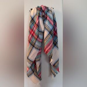 Aerie Plaid Blanket Scarf